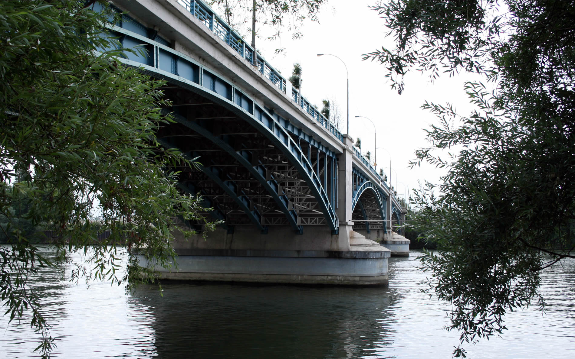 Le pont d’Argenteuil et les bords de Seine